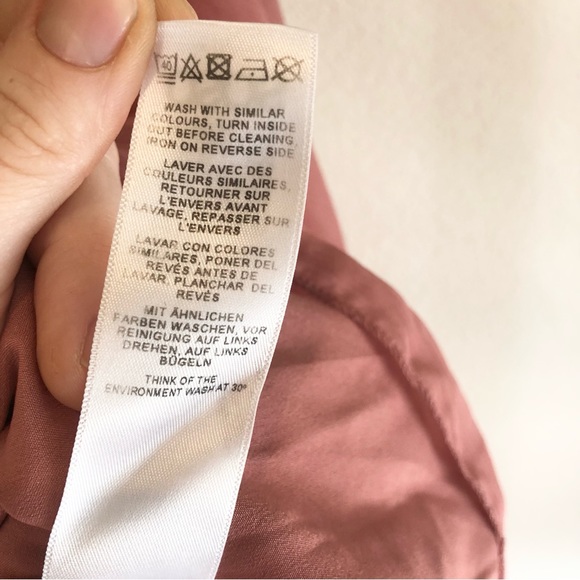 ASOS Mauve Pleated Chiffon Dress, 12 - Picture 5 of 9